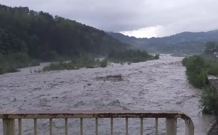 Avertizare de inundații în Transilvania