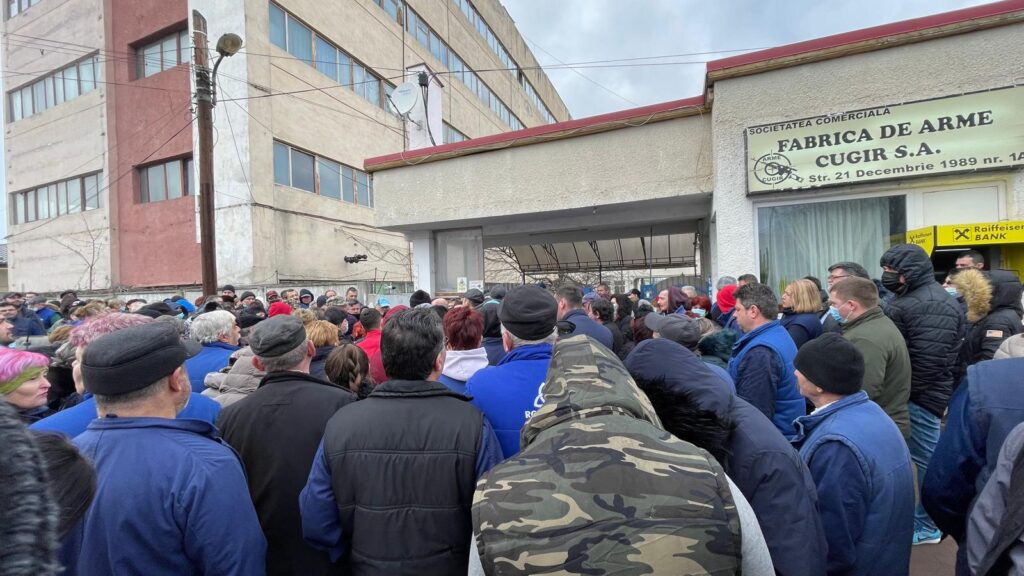 Grevă generală la Fabrica de Arme Cugir