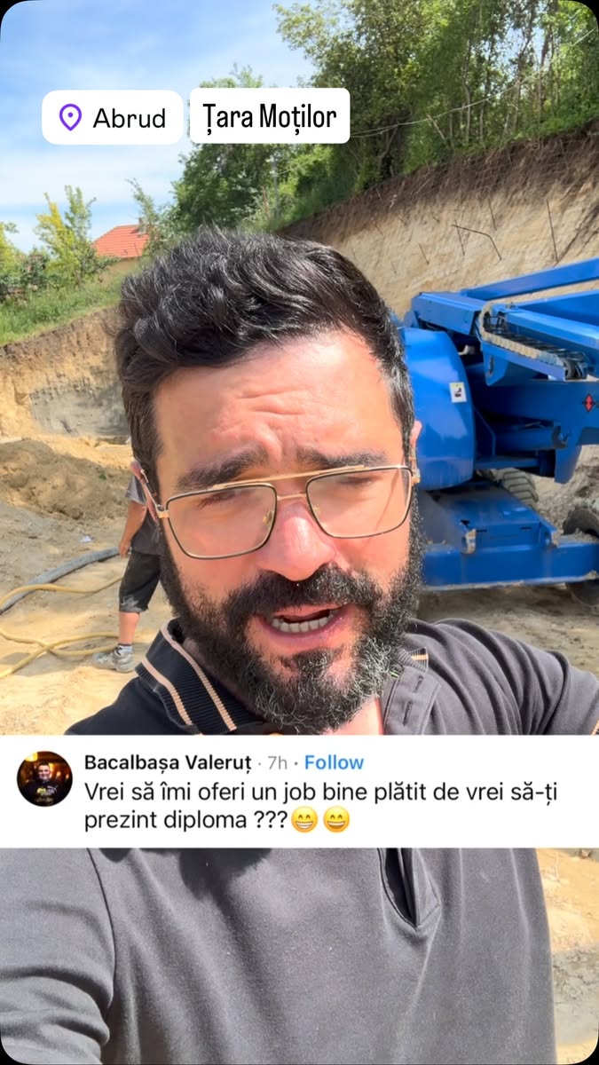 Îl așteptăm pe Văleruț la muncă!!!!