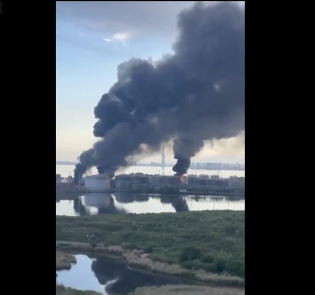Drone ucrainene atacă Sankt Petersburg în timpul forumului economic