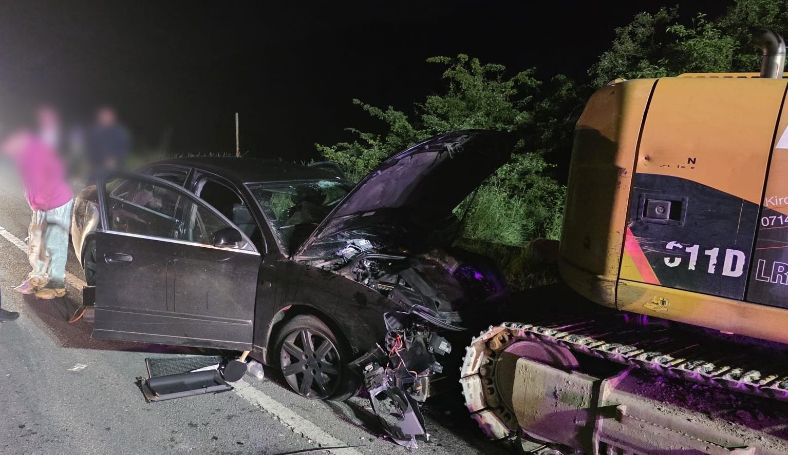 Accident în Cluj: Un tânăr de 20 de ani, beat la volan, a provocat un incident cu 5 răniți