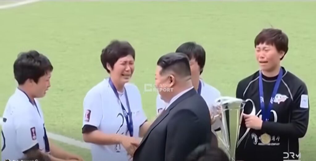 VIDEO | Fotbalistele nord-coreene emoționate după întâlnirea cu Kim Jong-Un, viral pe internet