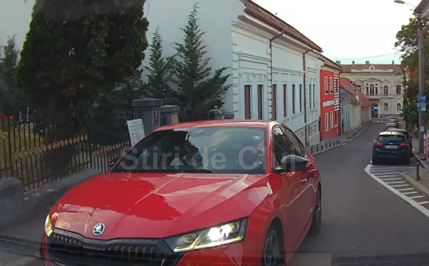 Incident de trafic în Cluj: Șofer ignoră interdicția și creează tensiune