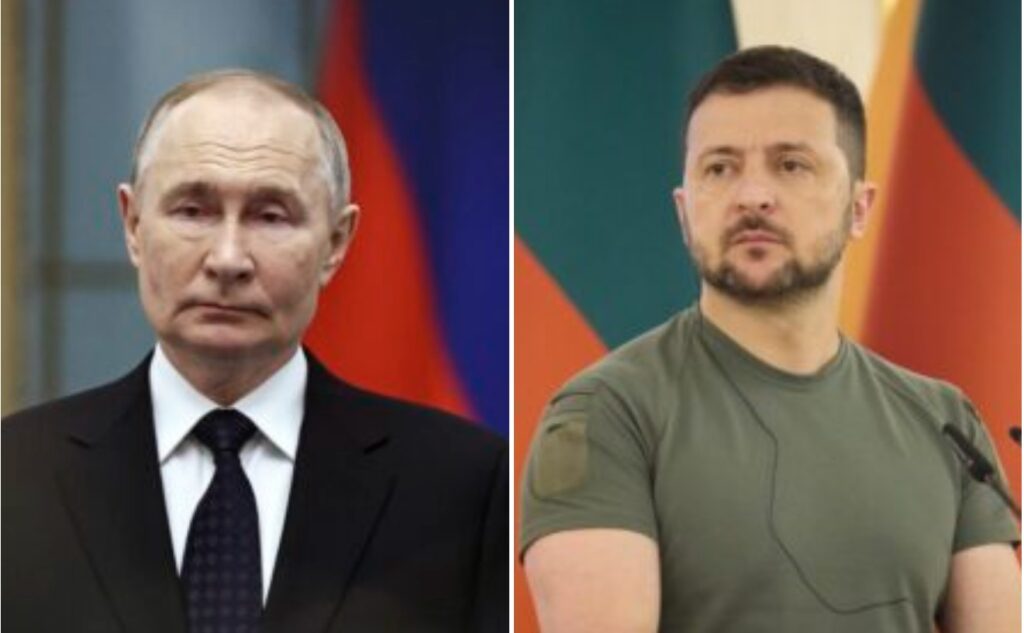 Zelenski îi solicită lui Putin o întâlnire și încetarea focului