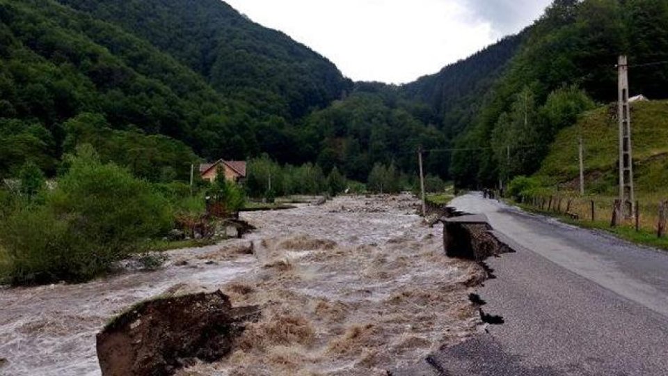 Avertizare de inundații în Cluj: Cod galben pentru Someșul Mic și Arieș