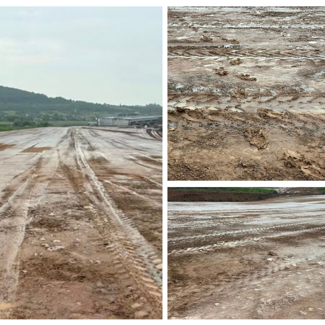 Inundațiile afectează lucrările pe Autostrada Transilvania
