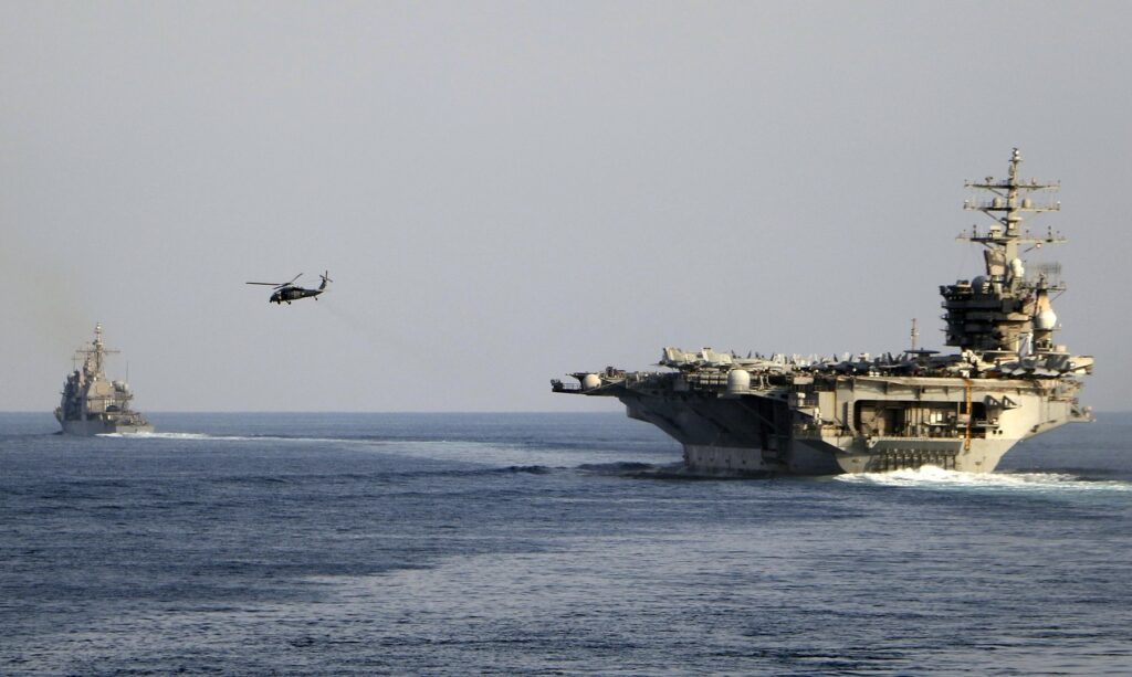 Armata americană a interceptat două drone iraniene în Strâmtoarea Ormuz