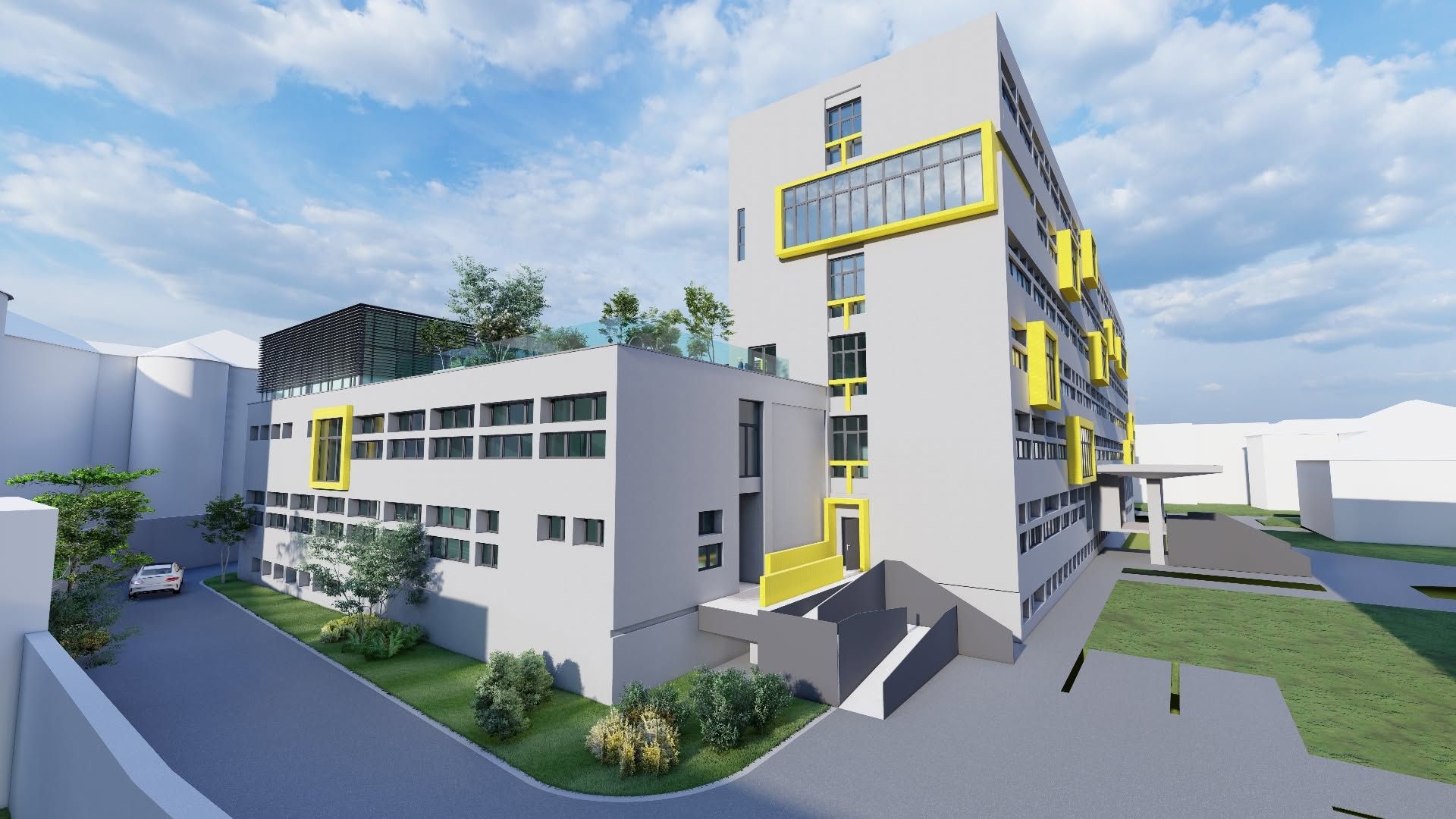 Extinderea și modernizarea Ambulatoriului Spitalului de Boli Infecțioase din Cluj, finanțată din fonduri europene