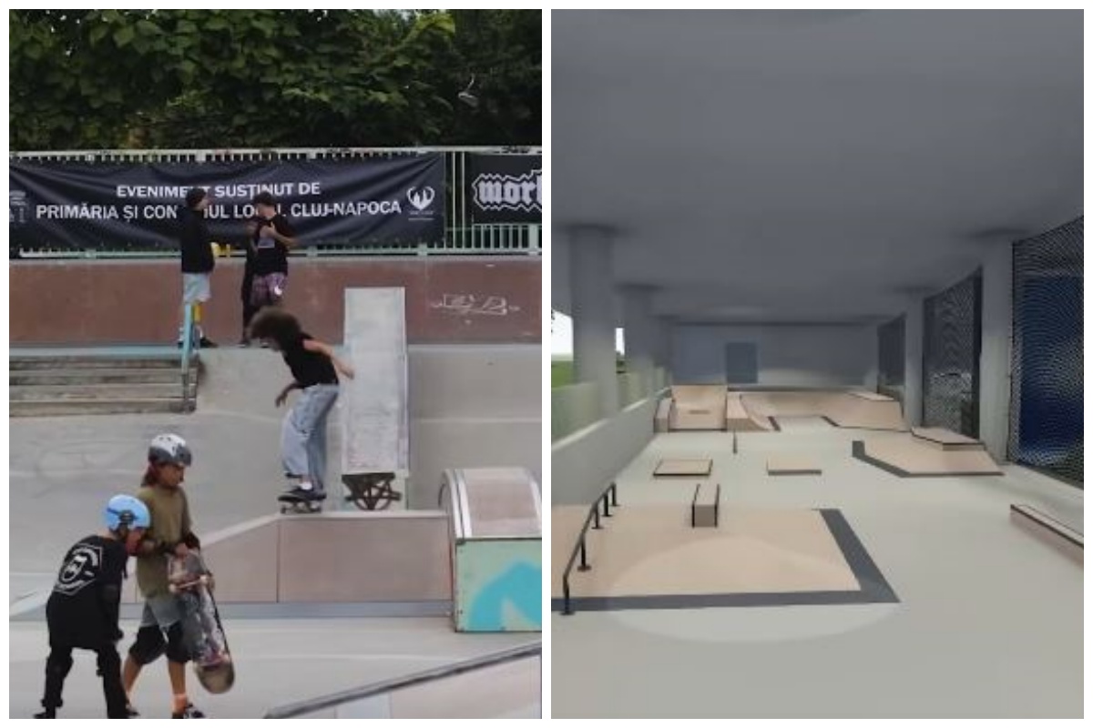Licitația pentru skate park-ul interior din Cluj-Napoca a fost adjudecată