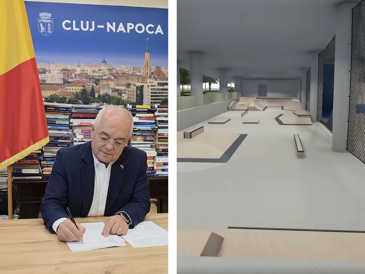 Costurile skatepark-ului din Gheorgheni au fost reduse