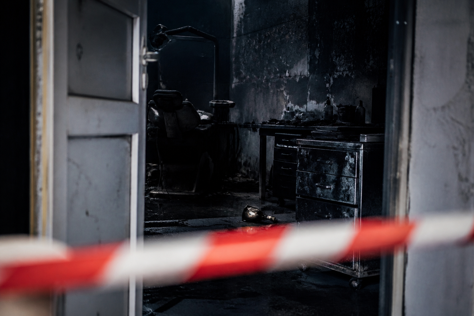 Medic înjunghiat și incendiul apartamentului său în București. Doi complici ai menajerei, arestați pentru valorificarea bunurilor furate