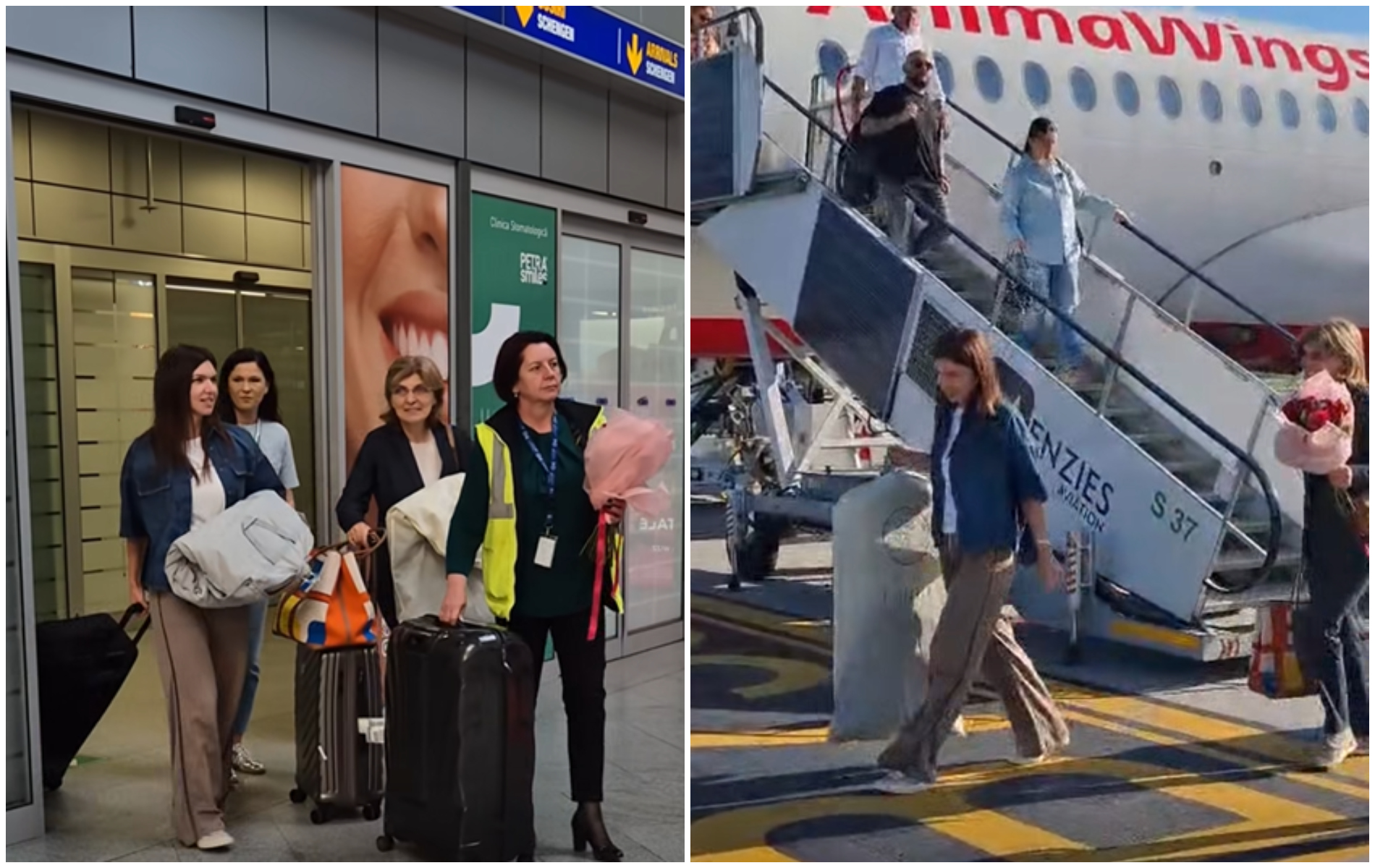 Simona Halep a ajuns la Cluj-Napoca pentru meciul de retragere, biletele s-au vândut rapid
