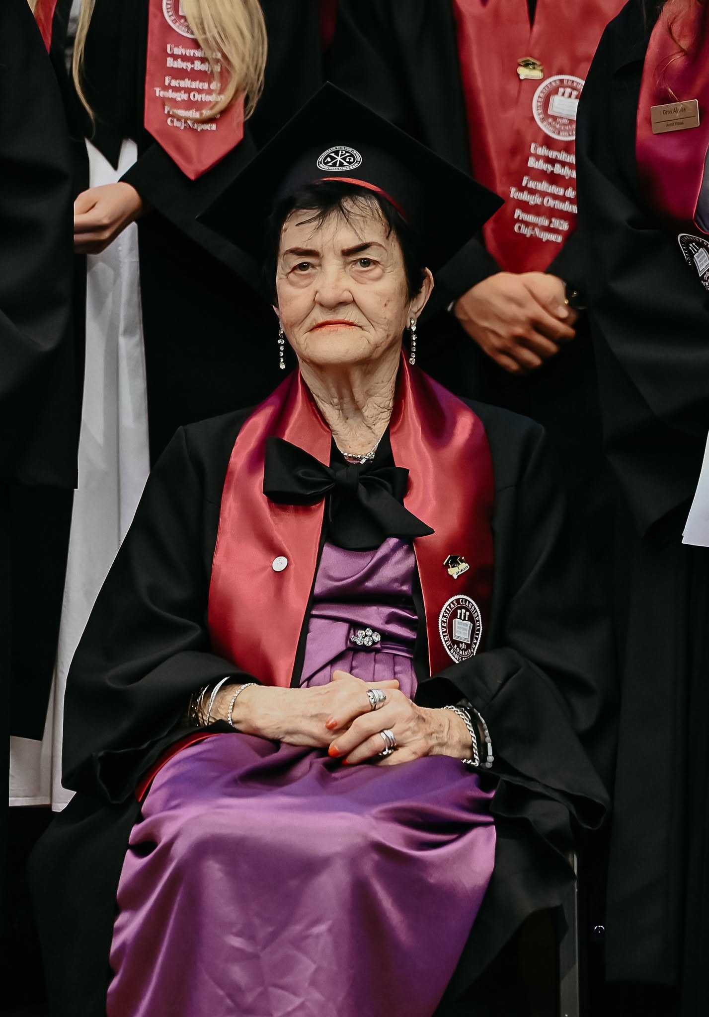 O femeie de 90 de ani a absolvit Universitatea Babeș-Bolyai din Cluj-Napoca