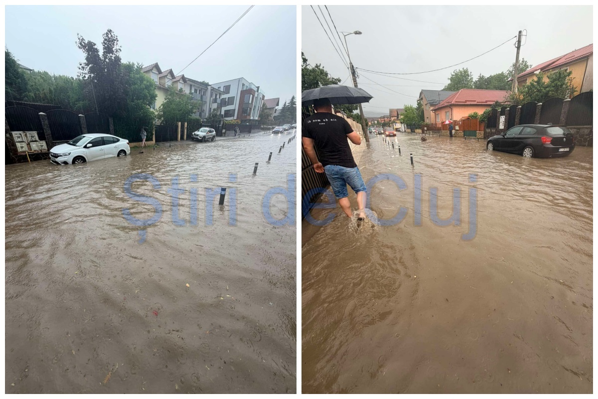 Locuitorii străzii Câmpului din Cluj se confruntă cu inundații frecvente
