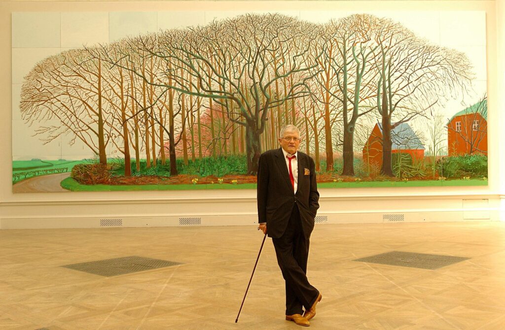 David Hockney, pictor de renume și influent artist al secolului 20, a decedat