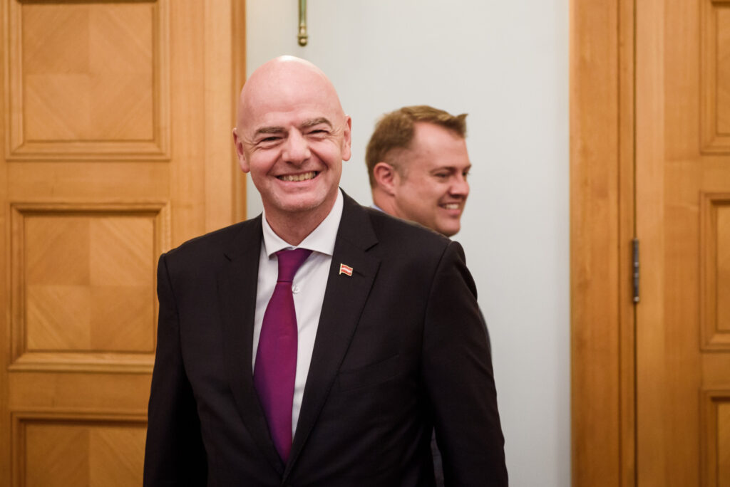 Infantino, președintele FIFA, face o glumă despre Italia