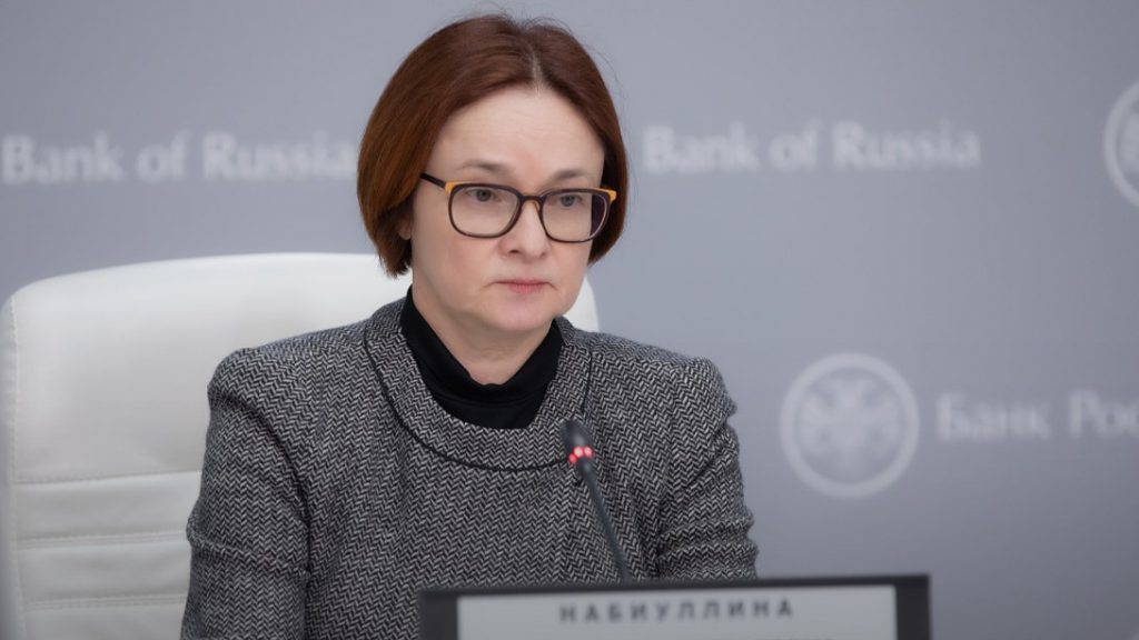 Crește incertitudinea legată de absența guvernatoarei Băncii Centrale a Rusiei, Elvira Nabiulina