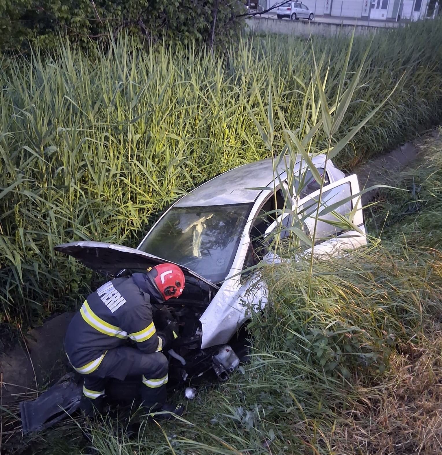 Accident rutier în localitatea Bunești
