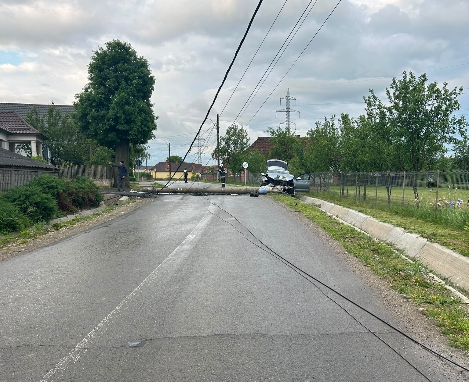 Accident de circulație în localitatea Mânăstirea