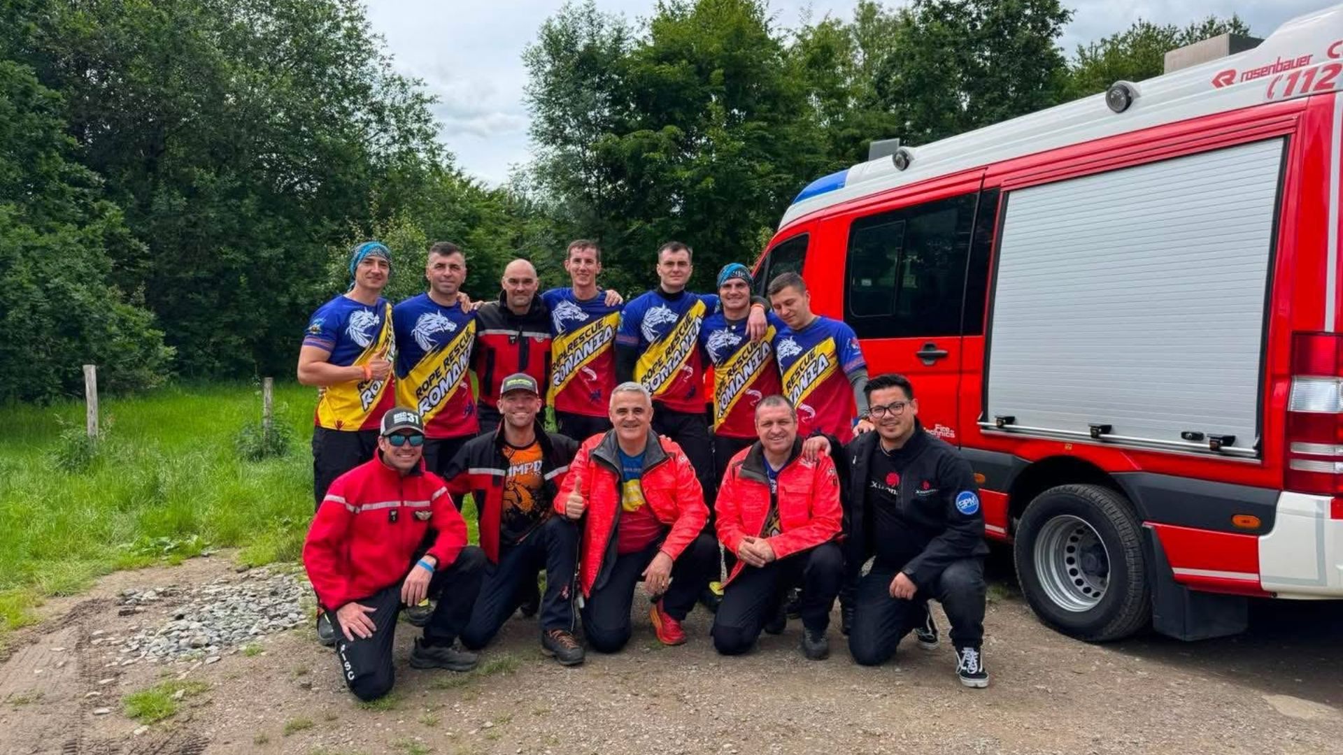România se afirmă la competiția mondială a salvatorilor: Pompier clujean conduce echipa în top 10