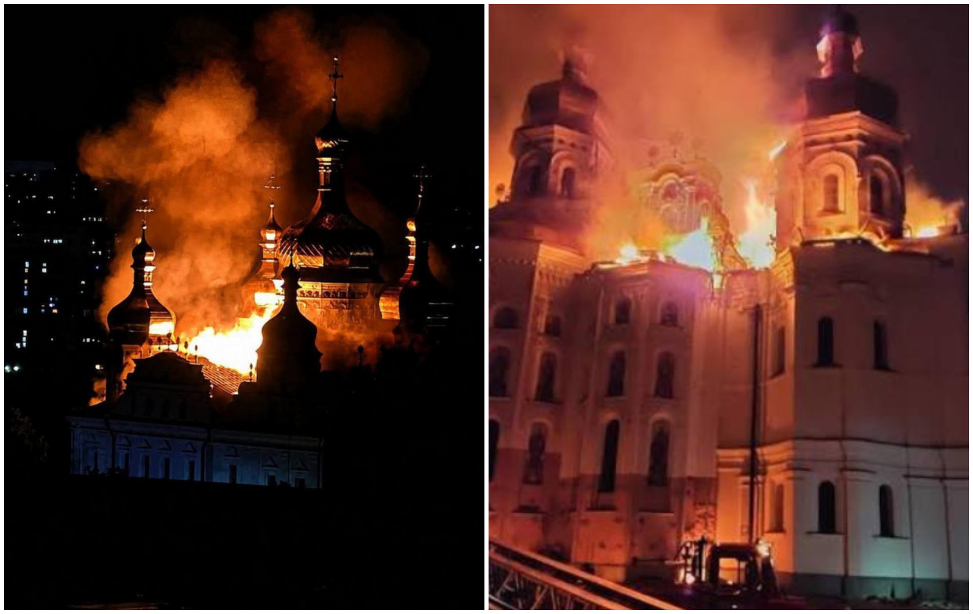 BOR reacționează la atacul asupra Catedralei din Kiev: „Bombardamentele au fost binecuvântate de patriarhul KGB-ist”