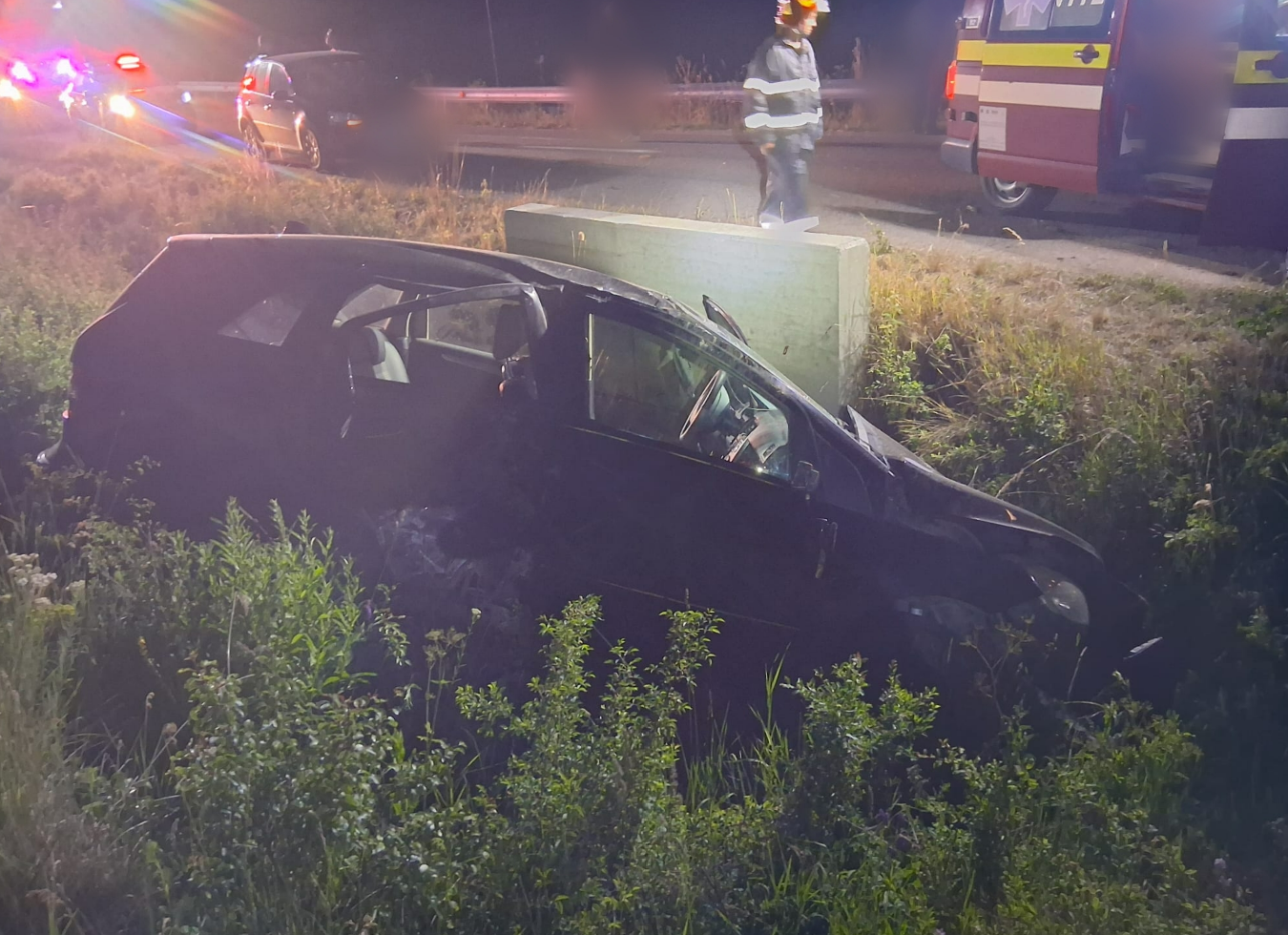 Accident în Cornești, Cluj: Două persoane rănite într-un accident rutier
