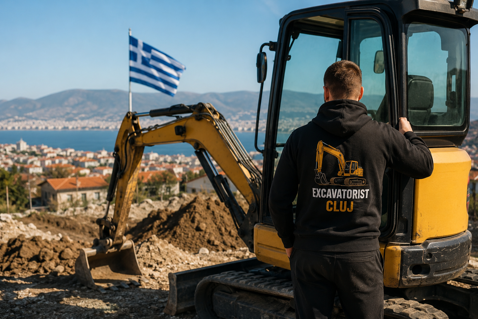 Tânăr din Cluj își caută clienți pentru a-și duce iubita în Grecia