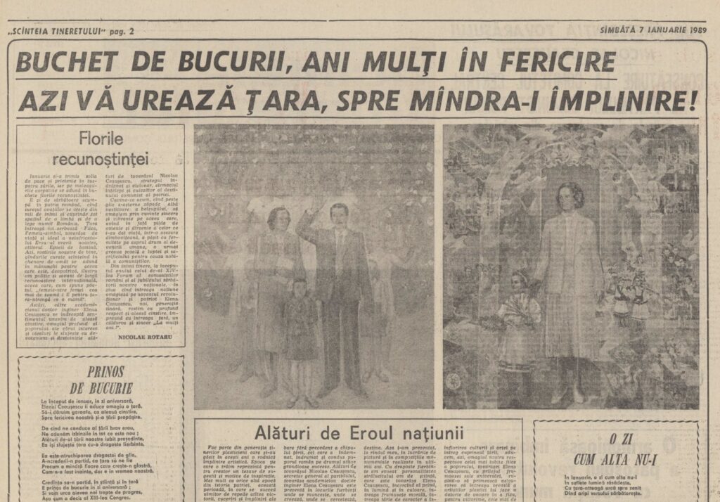 Reprezentarea lui Nicolae Ceaușescu în presa de stat înainte de Revoluție