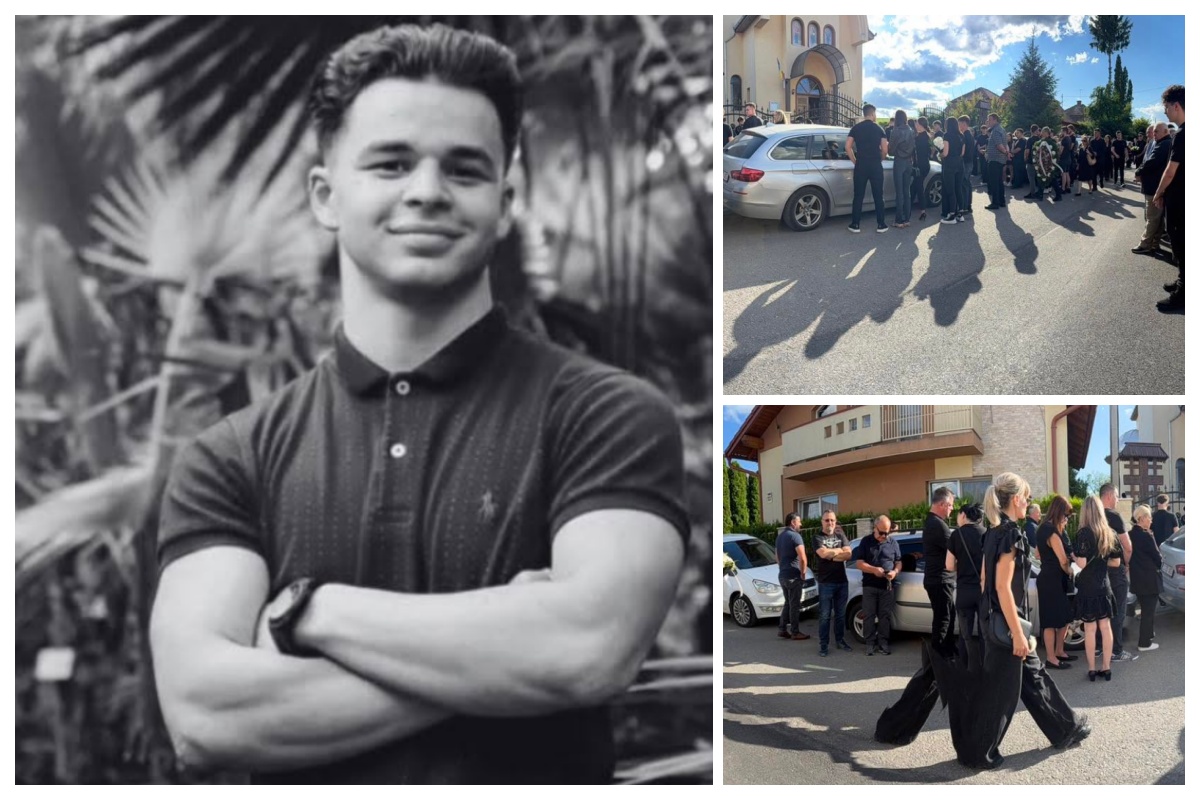 Tragedie în comunitatea sportivă: Handbalistul Bogdan Zeic, înmormântat la 22 de ani