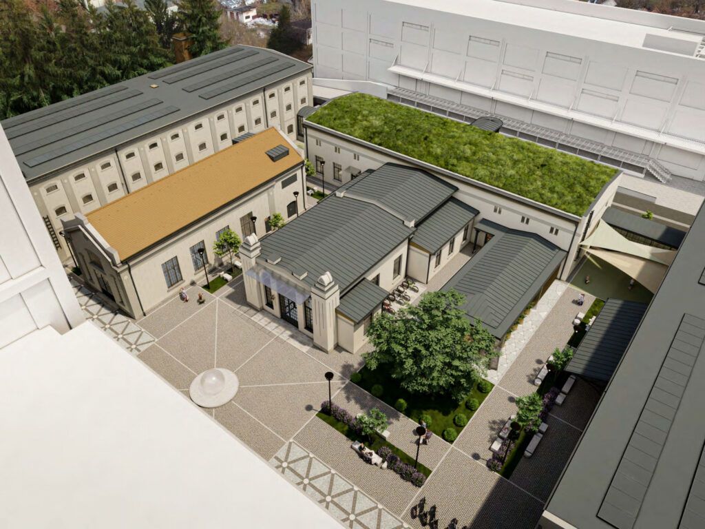 Centru de joacă științifică în fostele clădiri ale Fabricii de Țigarete din Sfântu Gheorghe