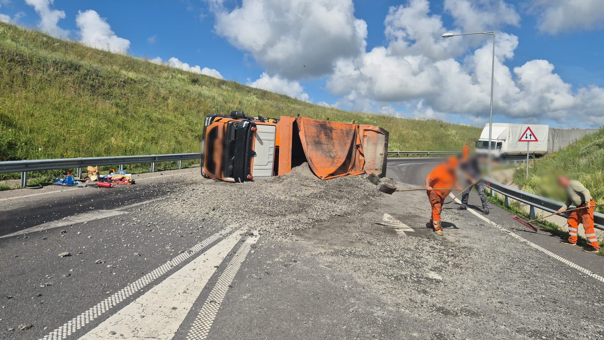 Accidentul autocamionului de la Nădășelu: concluziile inițiale ale poliției
