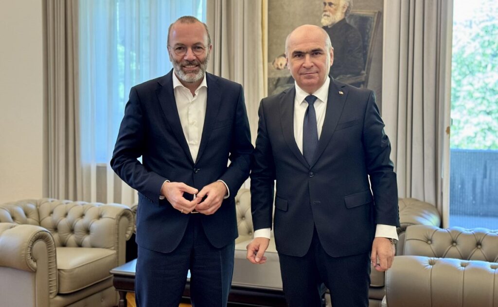 Mesaj de susținere al președintelui PPE, Manfred Weber, pentru Ilie Bolojan